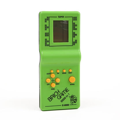 Classic Handheld Game Machine Tetris Game Kids Game Console Toy with Music Playback Retro Children Pleasure Games Player