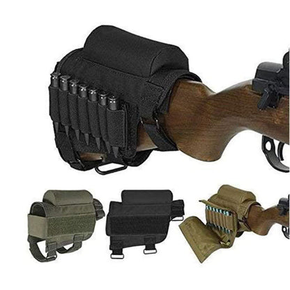 Outdoor Tactical Cheek Bag Bullet Bag Accessory Bag 98K CS Military Fan Two-In-One Bullet Bag Portable Gun Stock Bag