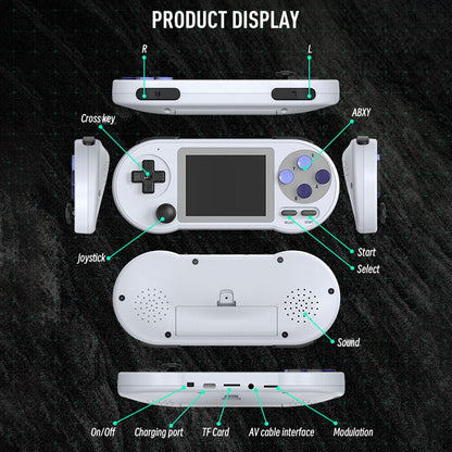 3-Inch IPS Handheld Game Console 6000 Built-in Retro Games_13