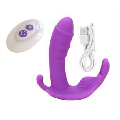 Invisible Remote Control Wearing Butterflies Popular Powerful to Shock Women's Couple's Sexual Interest Sex Appliance