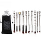 Harry Potter Metal Rod Makeup Brush Metal Wand Hermione Dumbledore Magic Wand