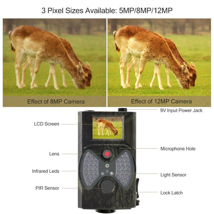 Hunting Trail Wild Camera HC300A Photo Trap Wildlife Wireless Cameras IR LED Night Vision Infrared Cams Surveillance