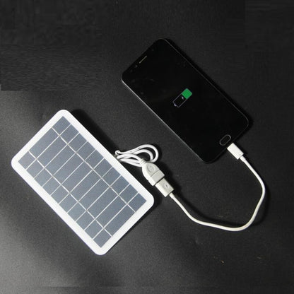 2W5V solar charging panel solar outdoor mobile phone power charger