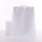 Microfiber absorbent white towel hotel beauty salon hotel disposable white towel with random pattern