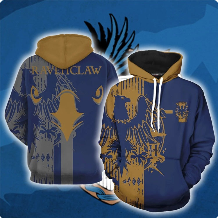 Harry Potter hoodie zippered hooded sweatshirt cosplay anime hoodie perimeter