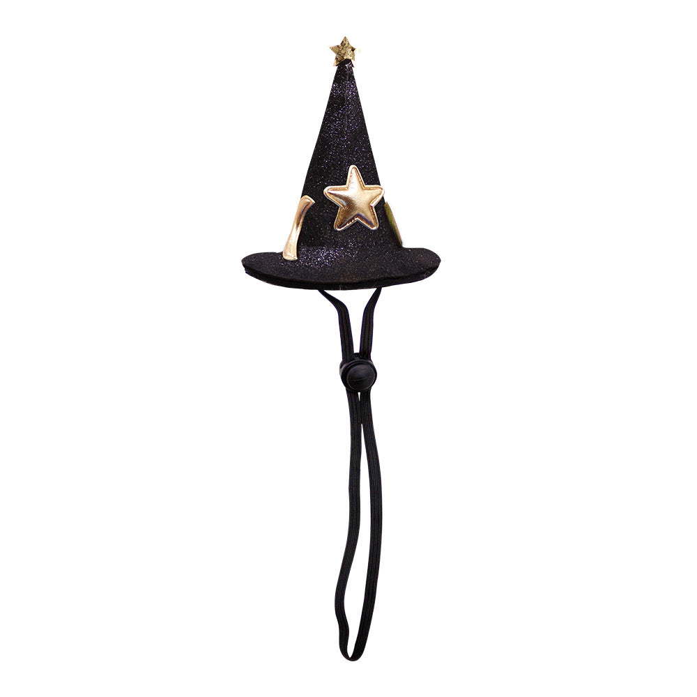 Cute Adjustable Decorations Mini Pet Dog Cat Halloween Hat