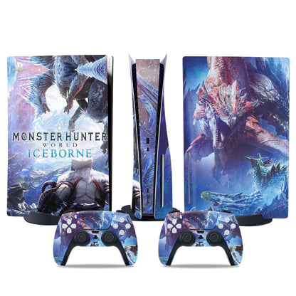 PS5 Game Sticker Monster Hunter Cool Cartoon Creative Sticker Skin Sticker