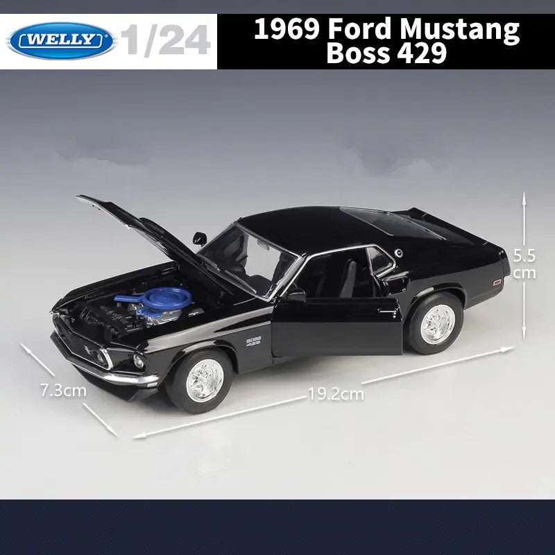 Mustang Boss 429 Alloy Sports Car Model