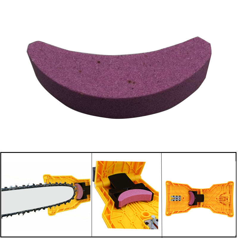 Chain Saw Teeth Sharpener Tool Whetstone Saw Chain Sanding Stone for Woodworking Grinding