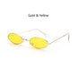 Fashion Vintage Shades Sun Glasses Elegant okulary Retro Small Oval Sunglasses for Men Women Eyeglasses gafas oculos