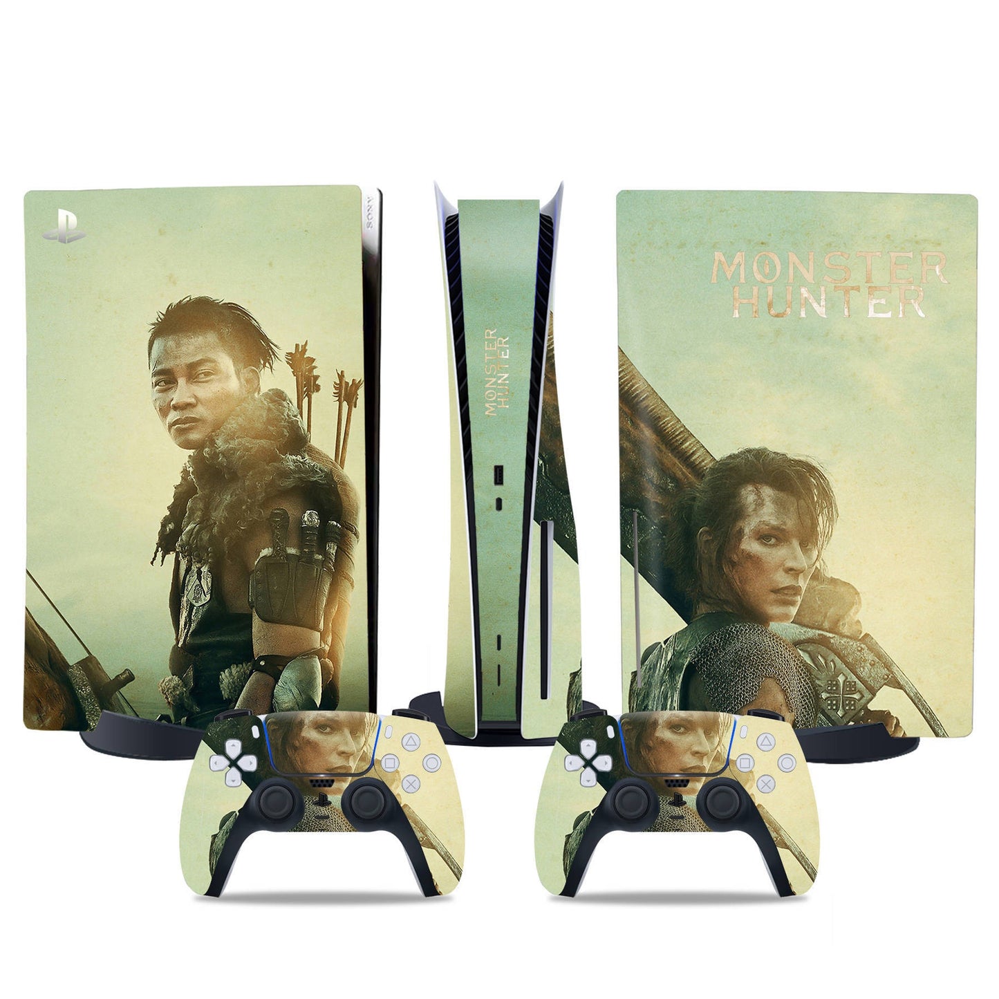 PS5 Game Sticker Monster Hunter Cool Cartoon Creative Sticker Skin Sticker