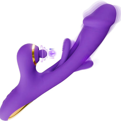 Daphne 4th Generation G Dot Hollow Flapping Shaker Sucking and Buckling Simulation Penile Stick Female Adult Sexual Products