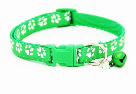 Safety Nylon Dog Puppy Cat Collar Lovely Lovely Adjustable Pet Collar Cats Collars With Bell Pet Dog