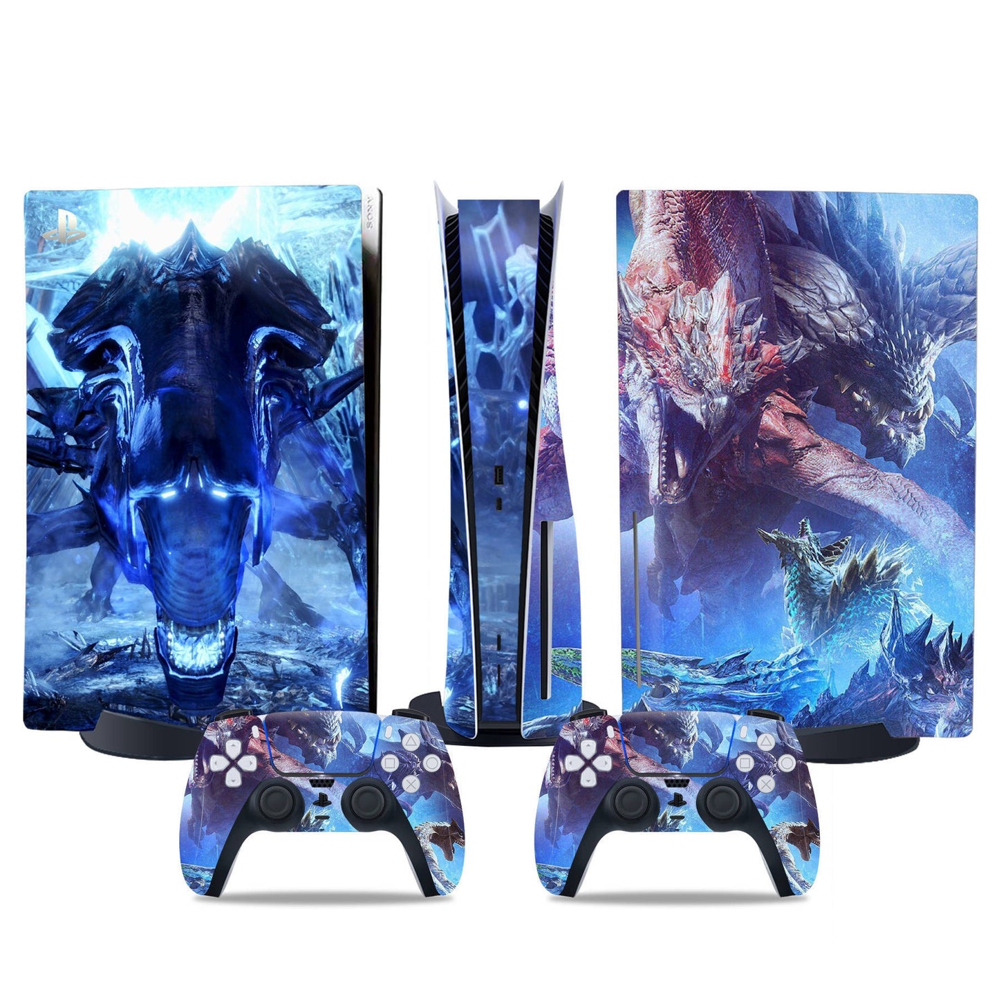 PS5 Game Sticker Monster Hunter Cool Cartoon Creative Sticker Skin Sticker