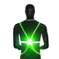 360 Reflective LED Flash Driving Vest High Visibility Night Running Cycling Riding Outdoor Activities Light Up Safety Bike Vest