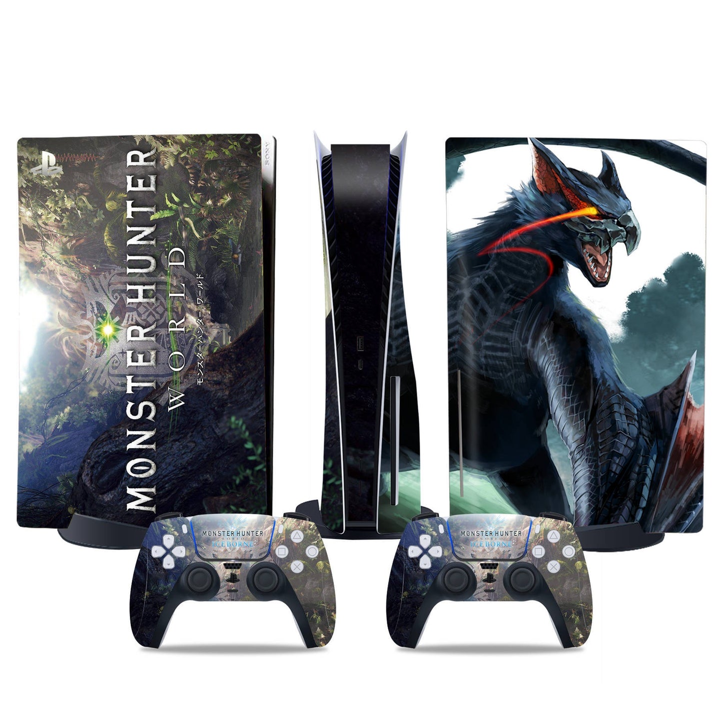 PS5 Game Sticker Monster Hunter Cool Cartoon Creative Sticker Skin Sticker