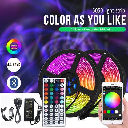 WIFI infrared Bluetooth LED Strip 5050 2835RGB Indoor And Outdoor Ambient Decorative Non-Waterproof Strip Light Set