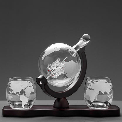 Creative Globe Decanter Set