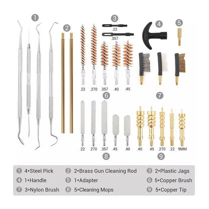 29-Piece Gun Brush Pipe Cleaning Tool Manufactur
Bulk Revise Your Priceer Supplies Outdoor Tactical Supplies Gun Brush Set