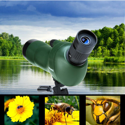 USCAMEL Bird Watching Waterproof Spotting Scope - 20-60x60 Zoom Monocular Telescope - With Tripod - with Camera Photography Ada