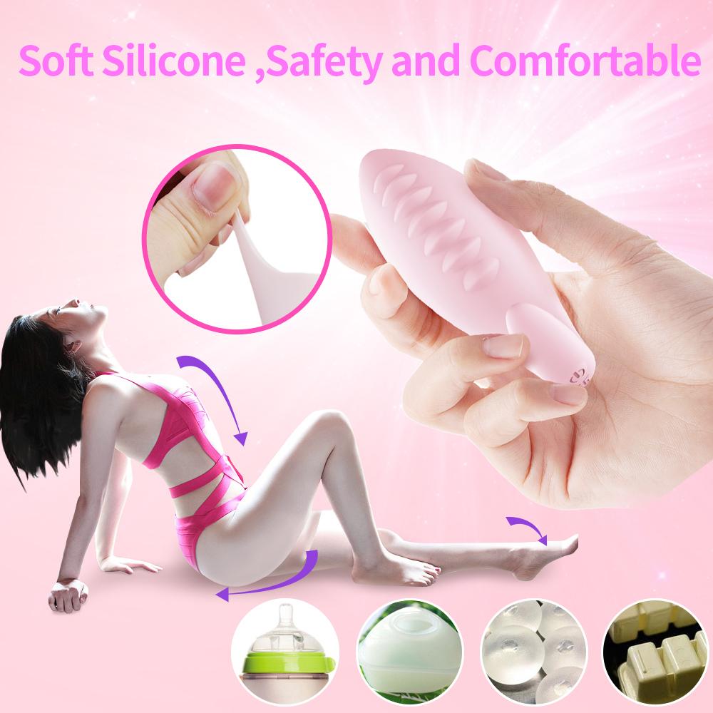 LETEN Silicone Sex Products Multi Mode Wireless Bullet Vibrator Vagina Exercise Globules Sex Toys