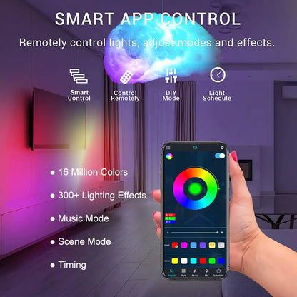 3D Cloud Lighting Smart Remote/App ThunderCloud Light