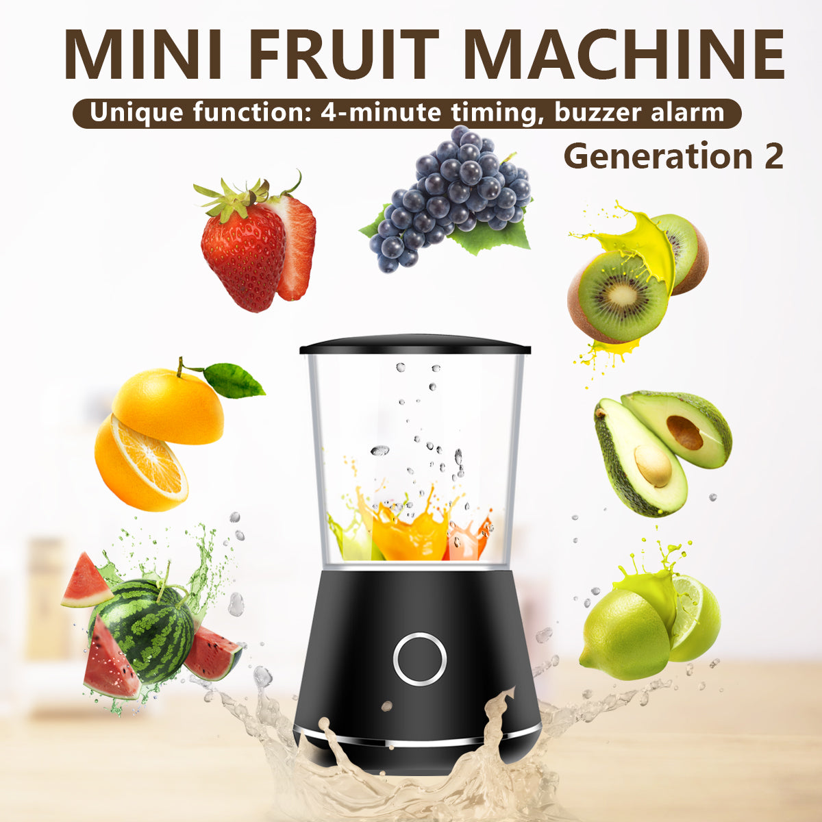 Mini Facial Mask Machine Fruit And Vegetable Facial Mask Machine DIY fruit And Vegetable Facial Mask Machine Beauty Instrument