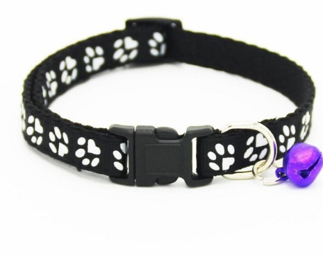 Safety Nylon Dog Puppy Cat Collar Lovely Lovely Adjustable Pet Collar Cats Collars With Bell Pet Dog