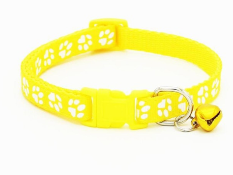 Safety Nylon Dog Puppy Cat Collar Lovely Lovely Adjustable Pet Collar Cats Collars With Bell Pet Dog