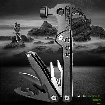 Outdoor Multi-Function Tools Portable Folding Multi-Function Hammer Vehicle Emergency Multi-Function Horn Hammer