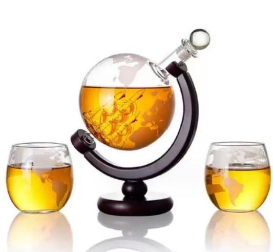 Creative Globe Decanter Set