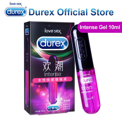 Durex Intense Orgasmic Gel 10ml Lubricant Sex Drops Strong Enhance Exciter for Women Safe Sex Toys