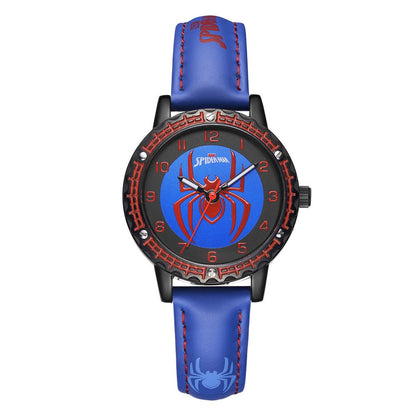 Creative high quality Marvel Spiderman cartoon boy student anime watch