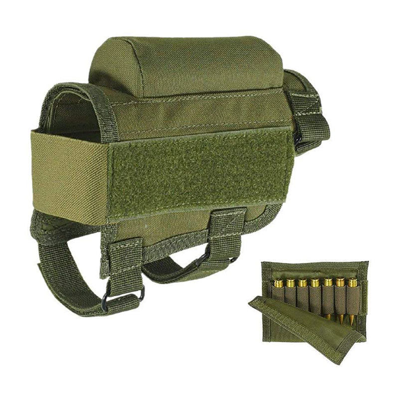 Outdoor Tactical Cheek Bag Bullet Bag Accessory Bag 98K CS Military Fan Two-In-One Bullet Bag Portable Gun Stock Bag