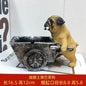 Puppy ashtray creative personality trend anti-fly ash home living room office anti-smoke resin ornaments