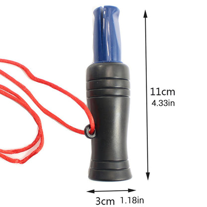 Outdoor Hunting Imitation Duck Call Whistle Lure Wild Duck Pheasant Wild Goose Plastic Whistle