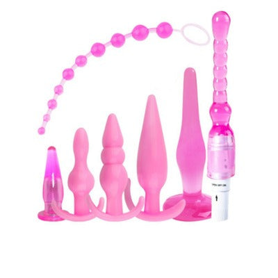 Posterior silicone anal plug, anal bead string, beginner's advanced extreme pleasure, female masturbation equipment, sexual adult products