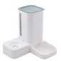 Automatic pet feeder automatic food and water dispenser plastic pet bowl double bowl dog bowl