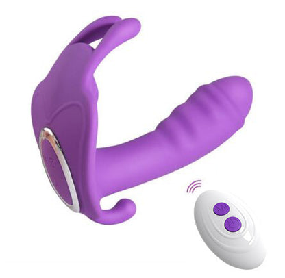 Invisible Remote Control Wearing Butterflies Popular Powerful to Shock Women's Couple's Sexual Interest Sex Appliance