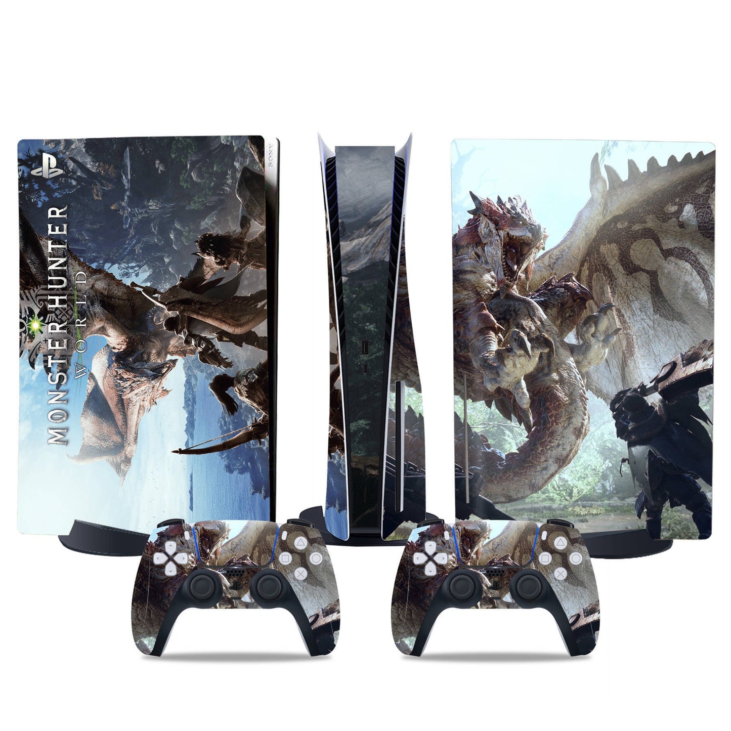 PS5 Game Sticker Monster Hunter Cool Cartoon Creative Sticker Skin Sticker