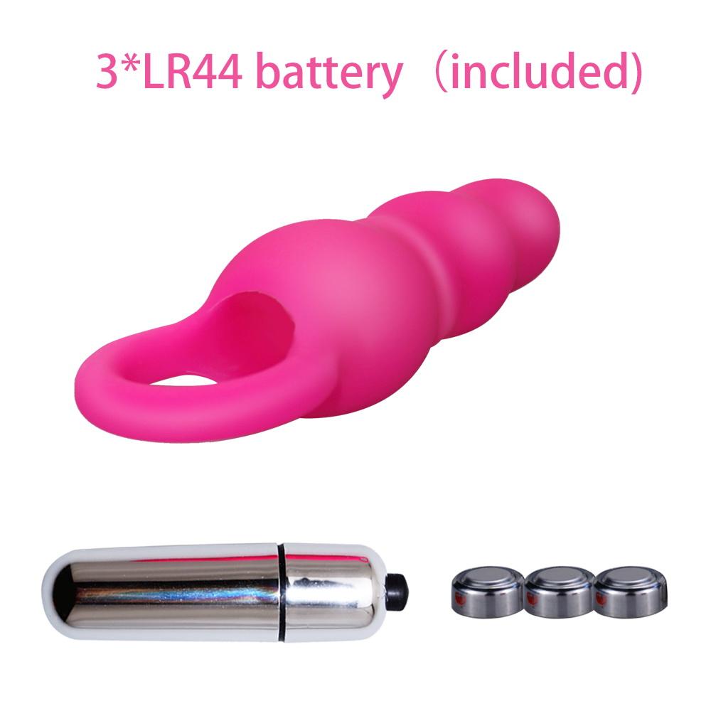 Sex Anal Bead Plug Vibrator Silicone Adult Sex Toys Anal for Men Sex Toys