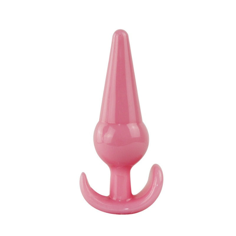 Posterior silicone anal plug, anal bead string, beginner's advanced extreme pleasure, female masturbation equipment, sexual adult products