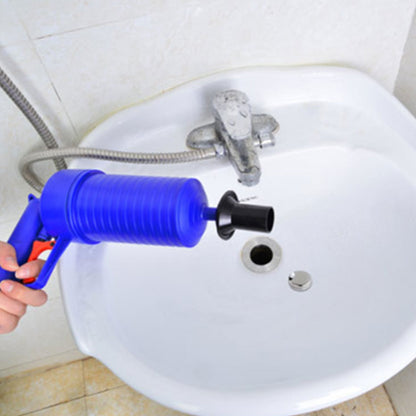 High Pressure Powerful Manual Sink Plunger Home Air Drain Blaster Pump/Gun/Cleaner/Opener Plastic Unclog Toilet Plunger