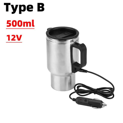 Car Heated Smart Mug With Temperature Control Electric Water Cup