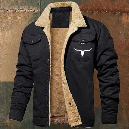 Casual Winter Jacket Single Breasted Warm Outerwear