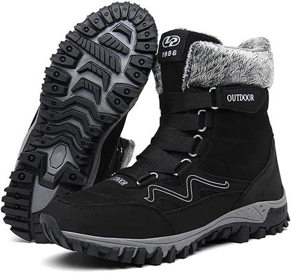 Winter Snow Boots: Lightweight, Anti-Slip, Warm Plush for Men & Women