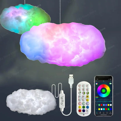 3D Cloud Lighting Smart Remote/App ThunderCloud Light